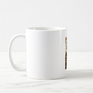 Caneca De Café Camisa de Menina de Halloween Vintage Amante de Ga