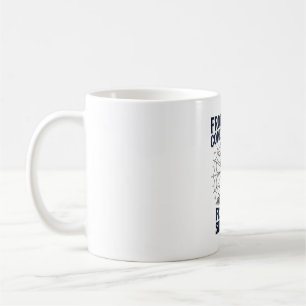 Caneca De Café Camisa de Motivação de Terror com Citação de Corag