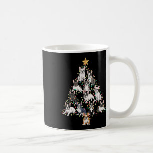 Caneca De Café Camisa de Natal de Bulldog Francês Árvore de Natal