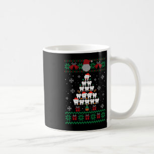 Caneca De Café Camisa de Natal de Dentista Árvore de Dentista Odo