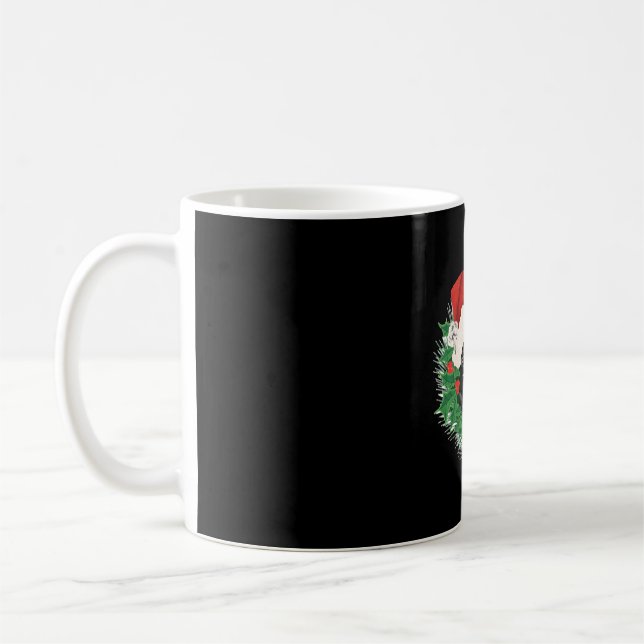 Caneca De Café Camisa de Natal de Pug Incrível (Esquerda)