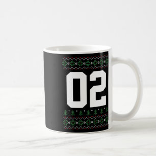 Caneca De Café Camisa de Natal Feio Número 02 Festa de Férias