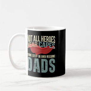 Caneca De Café Camisa de Padrasto dos Miúdos Homens Dia dos Pais