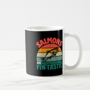 Caneca De Café Camisa de pesca de salmão Pescador Peixe Pesca Sal