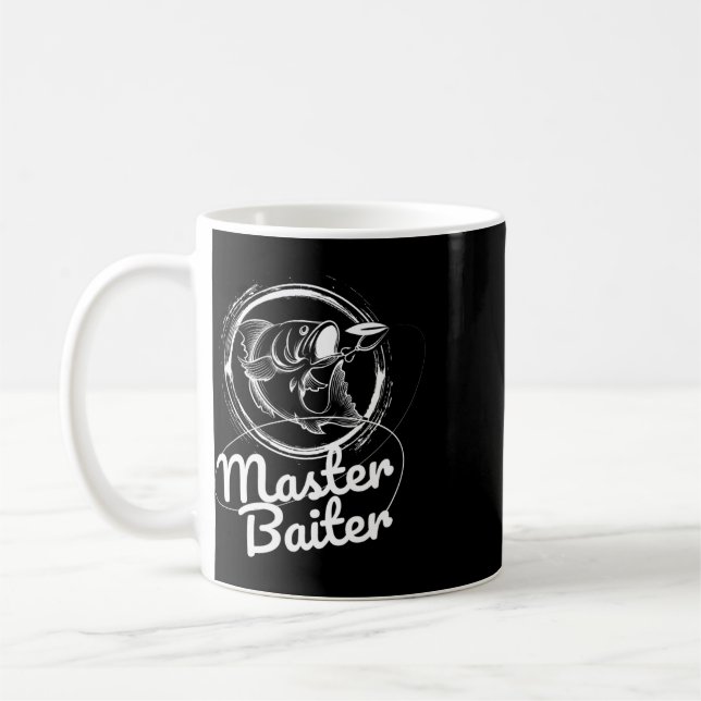 Caneca De Café Camisa de Pesca Master Byiter  (Esquerda)