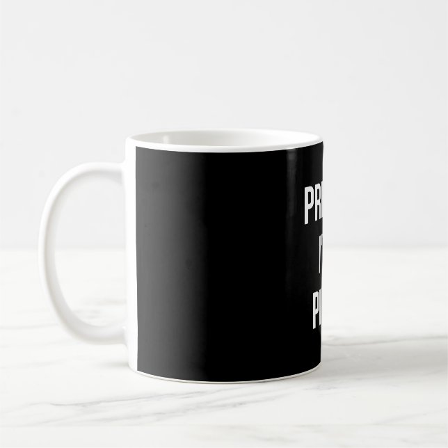 Caneca De Café Camisa de pirata disfarce halloween preta (Esquerda)