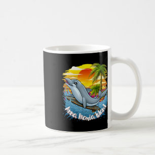 Caneca De Café Camisa de Praia da Ilha Anna Maria Férias de Prima