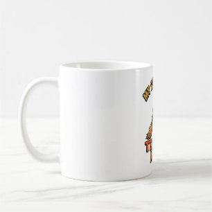 Caneca De Café Camisa de Professor de Halloween Desenho Engraçado