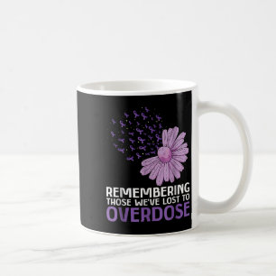 Caneca De Café Camisa De Sensibilização Para A Sobredosagem Em Me