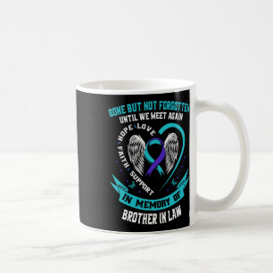 Caneca De Café Camisa De Sensibilização Suicida Irmão De Lei Mama