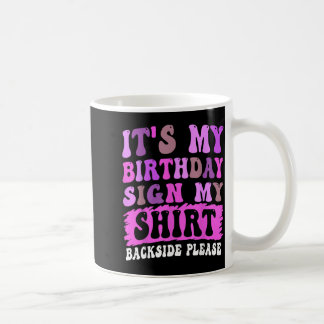 Caneca De Café Camisa de Sinal de Aniversário Criador de Bacvideo