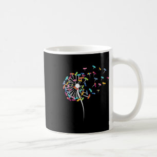 Caneca De Café Camisa de Surf Dandelion Flip Flops Para Praia