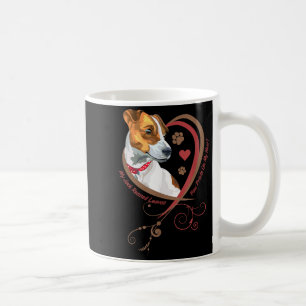 Caneca De Café Camisa de Terrier Jack Russell Feminina Parson Rus
