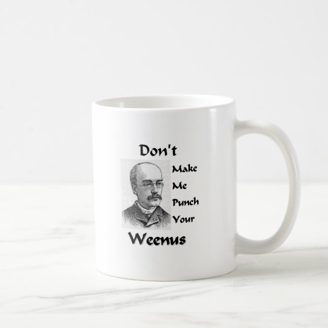 Caneca De Café Camisa de Weenus (Direita)