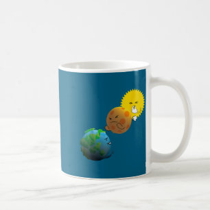 Caneca De Café Camisa Divertida Eclipse Total Abril 8 Solar