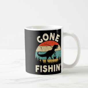 Caneca De Café Camisa Divertida Gone Fishing para Homens Mulheres