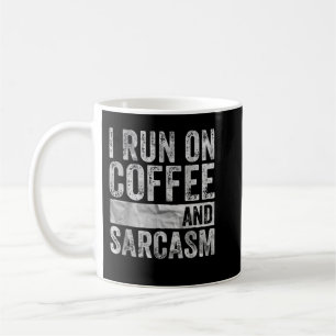 Caneca De Café Camisa Do Café Que Eu Lanço No Café E No Sarcasmo
