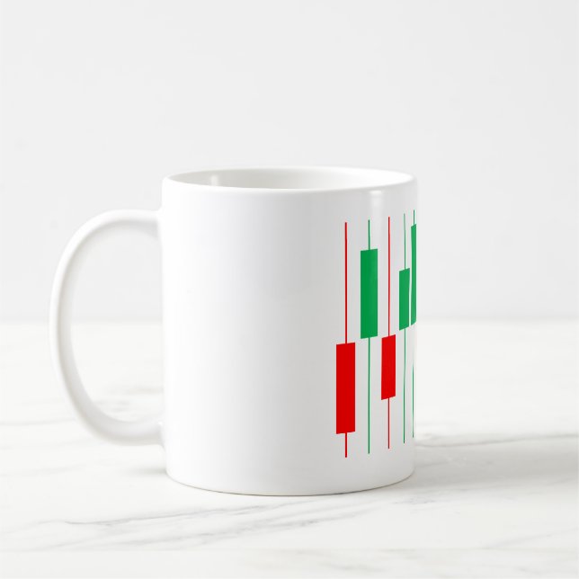 Caneca De Café Camisa do mercado de ações (Esquerda)