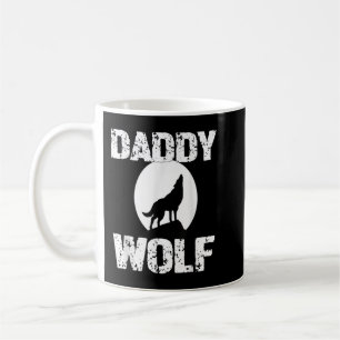 Caneca De Café Camisa do Papai Lobo Correspondência Família Tribo