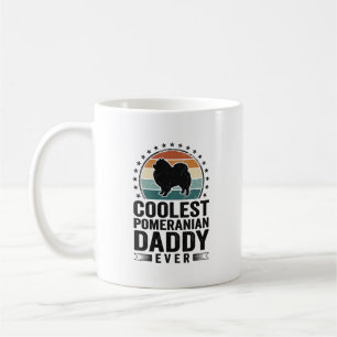 Caneca De Café Camisa do Papai Pomerânia Mais Legal Camisa de Pap