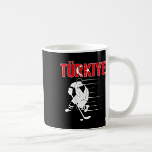 Caneca De Café Camisa dos Amantes de Hóquei no Gelo da Turquia -