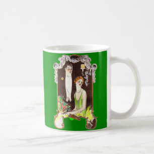 Caneca De Café Camisa e arte da seta de 1920 Leyendecker