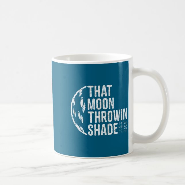 Caneca De Café Camisa Eclipse Solar Total 2017 Lua (Direita)