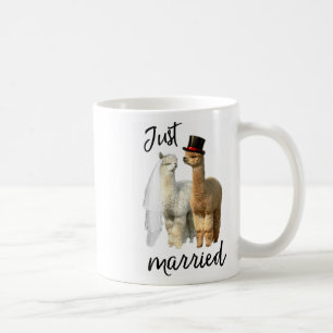 Caneca De Café Camisa Engraçada Alpaca Noiva E Casamento De Almoç
