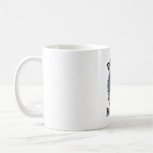 Caneca De Café Camisa engraçada de cachorro legal vibe vintage ve