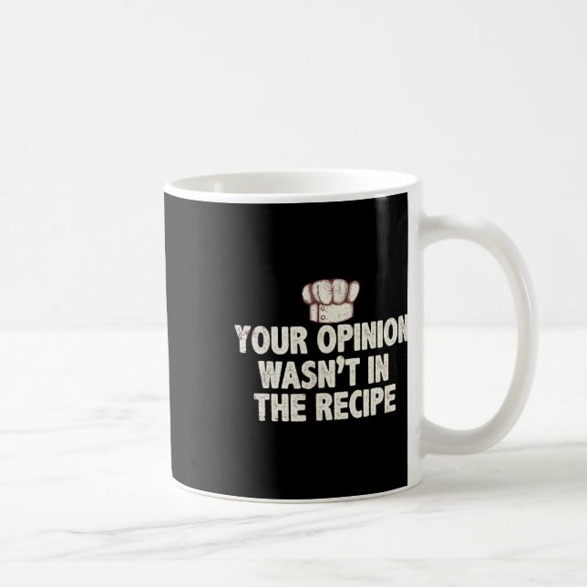 Caneca De Café Camisa engraçada de churrasco Chef Cozinheiro Tee  (Direita)