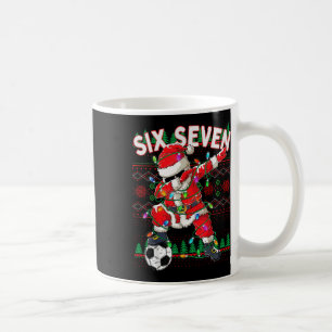 Caneca De Café Camisa engraçada de Natal Bruh Futebol Papai Noel