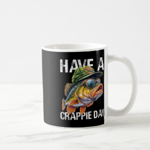 Caneca De Café Camisa engraçada de papai de pesca Tenha um dia de
