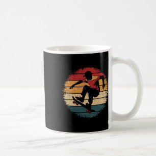 Caneca De Café Camisa engraçada de skate vintage retro skateboard