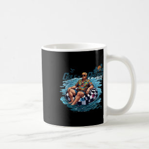 Caneca De Café Camisa Engraçada Do Golfo Dos Eua América No Leste