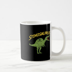 Caneca De Café Camisa engraçada do Spinosaurus Pi Day Presente de