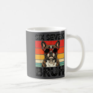 Caneca De Café Camisa Engraçada Seis Sete Bruh Bulldog Francês