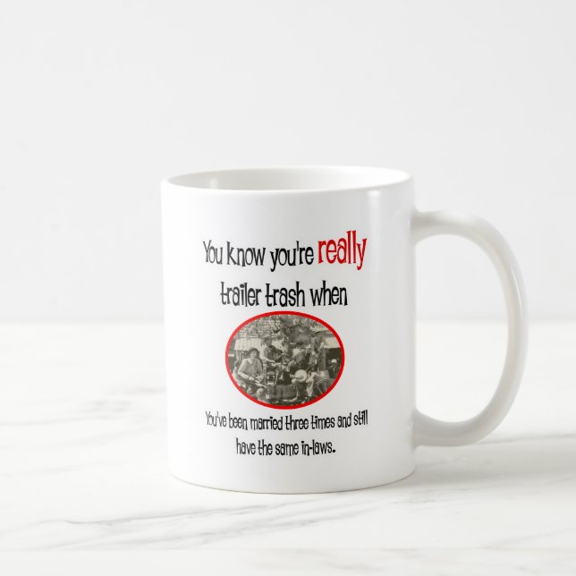 Caneca De Café Camisa Engraçado do Parque Trailer (Direita)