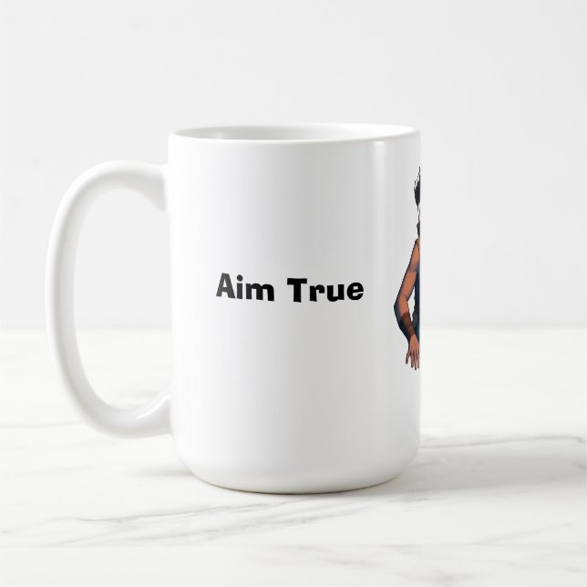 Caneca De Café Camisa Epic Fantasy Warrior Archer – Antiga Dela (Esquerda)
