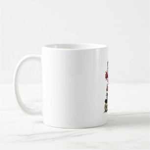 Caneca De Café Camisa Esportiva de Natal do Papai Noel Vintage_1