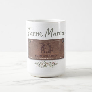 Caneca De Café Camisa Farm Mama