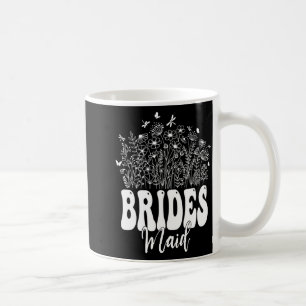 Caneca De Café Camisa Floral Damas de Honra Noiva Casamento Flor