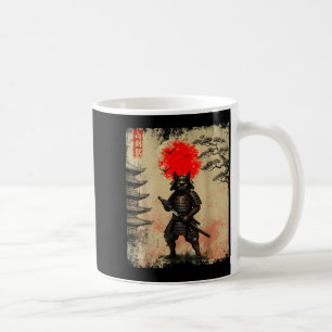 Caneca De Café Camisa gráfica engraçada de arte japonesa de gato