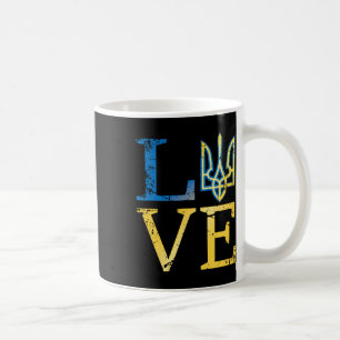 Caneca De Café Camisa Love Ucrânia Tryzub Zelensky Militar Ucrani