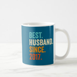 Caneca De Café Camisa Marido Desde 2017 8º Casamento