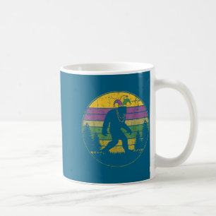Caneca De Café Camisa Nova Mardi Gras Pé Grande Sasquatch Bobo