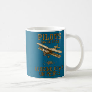 Caneca De Café Camisa Piloto Voando Avião Sim Aventura