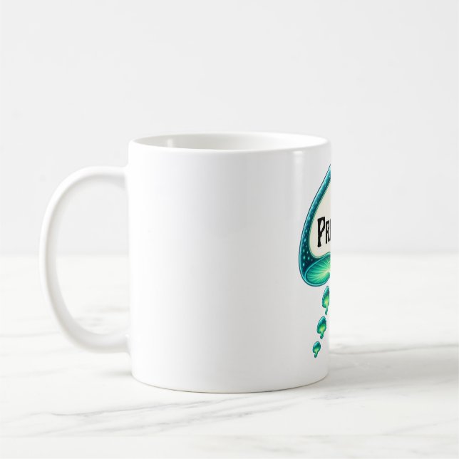 Caneca De Café camisa Preligião de The MunsonVerse (Esquerda)
