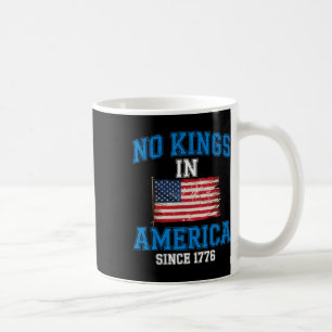 Caneca De Café Camisa Que Rejeita Reis Patrioti Nos Estados Unido