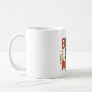 Caneca De Café Camisa Retro de Mãe Amante de Livros Design Leit