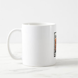 Caneca De Café Camisa Silhueta de Árvore Assombrada no Halloween 